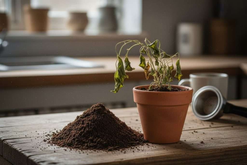 Plantes à éviter : pourquoi le marc de café peut les tuer