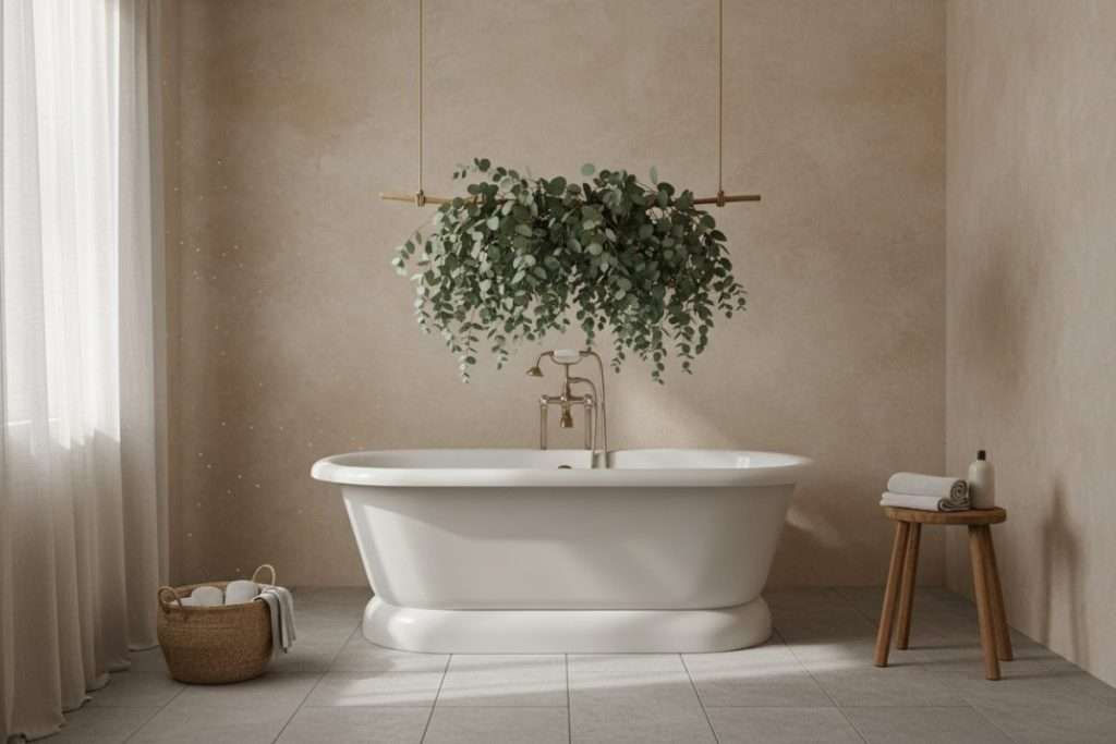 Eucalyptus salle de bain : les secrets d’un spa à la maison