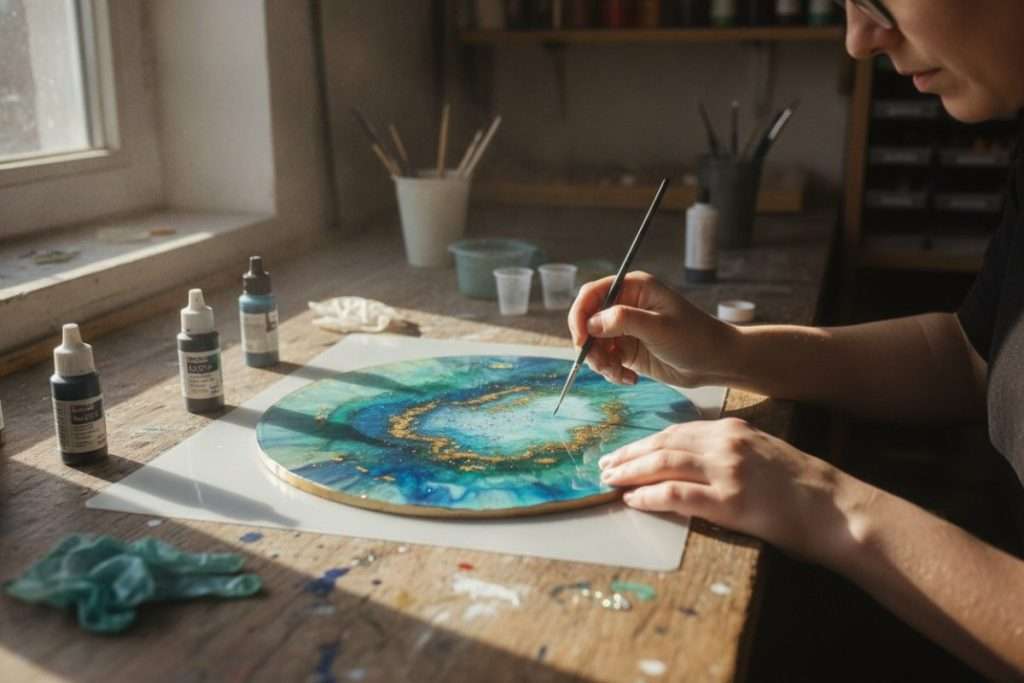 Peinture sur résine : comment la réussir pas à pas ?