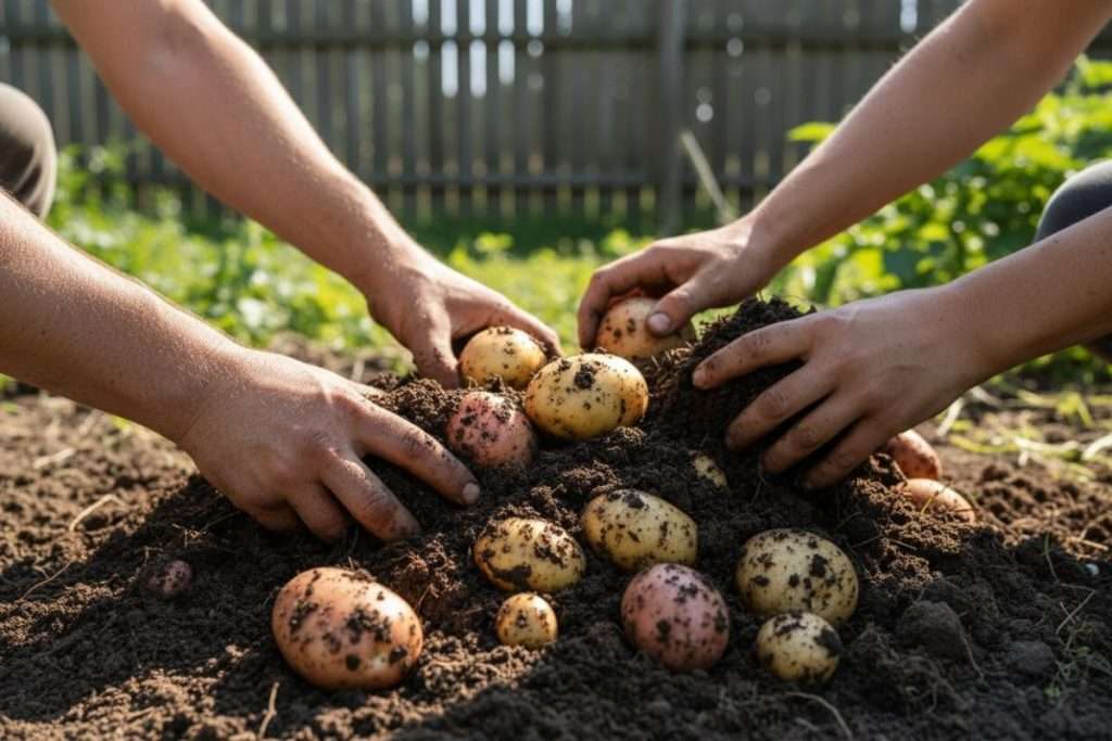 Récolte des pommes de terre : les étapes clés pour des tubercules parfaits