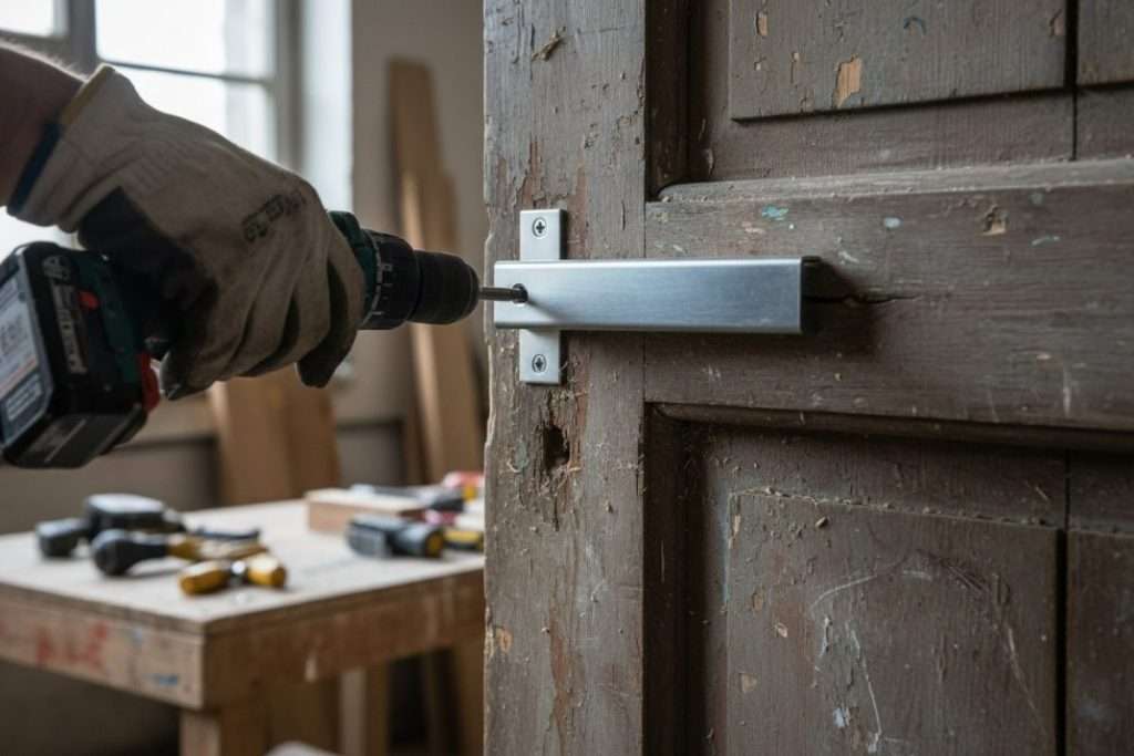 Fabriquer une barre de sécurité pour porte : le guide complet