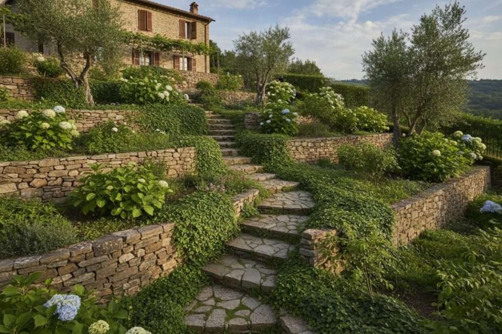 Jardin en restanque : un aménagement paysager unique