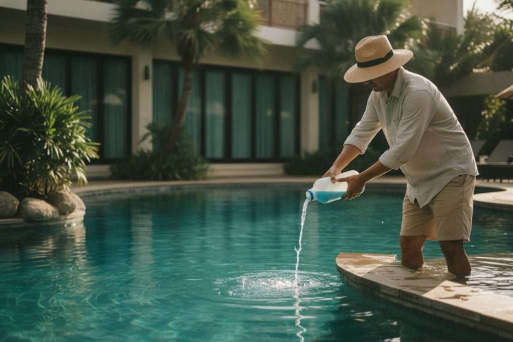 Peut-on mettre pH moins et chlore en même temps ?