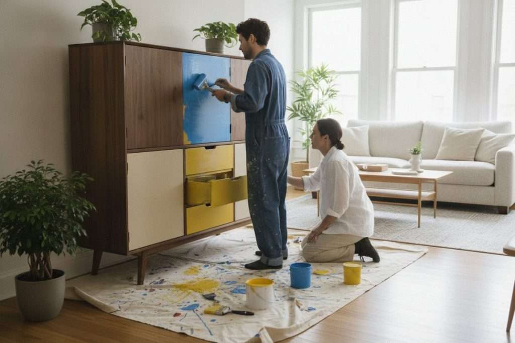 Relooking meuble 2 couleurs : les clés d’une transformation réussie